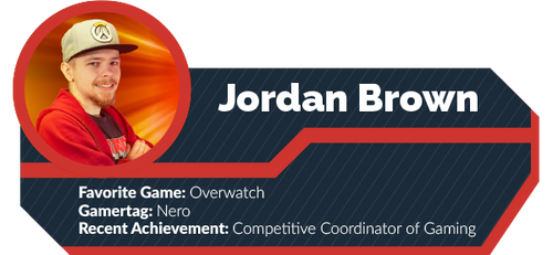 A gamercard depicting Jordan Brown.